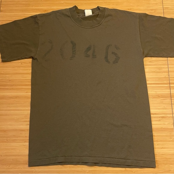 Men's USMC Dark Olive Graphic Tee - Picture 1 of 4